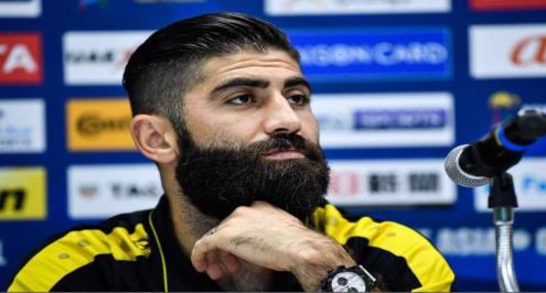 سباب وبصق على الحكم.. إيقاف السوري أحمد الصالح مدى الحياة